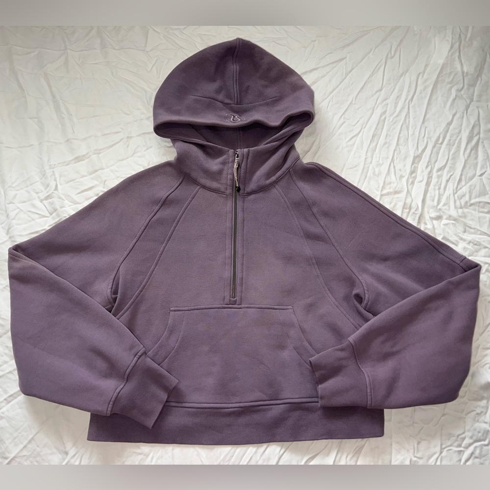 Lululemon scuba oversized 1/2 zip hoodie